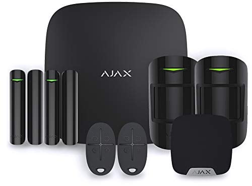 AJAX Kit PLUS-2B Allarme casa, Nero