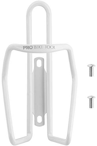 PRO BIKE TOOL Bike Water Bottle Holder, Lightweight, Strong Aluminum Bicycle Water Bottle Cage in a Modern Tubular Design, Bike Bottle Holder for Road and Mountain Bikes (MTB) - Universal Bottle Cage