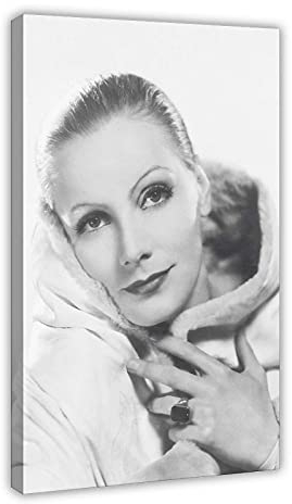 Schauspieler Greta Garbo 41 Leinwand Poster Schlafzimmer Dekor Sport Landschaft Büro Zimmer Dekor Geschenk Rahmen: 60 × 90 cm