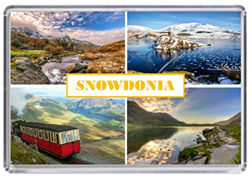 Snowdonia United Kingdom wales Souvenir Acrylic Fridge Magnet (Standard: 70x45mm)