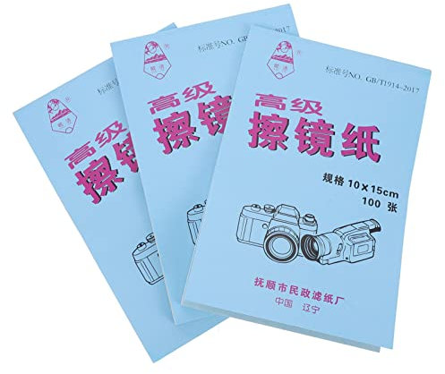 iplusmile 900sheets Lens Cleaning Paper Tissue Special Microscope Cleaning Paper for Lenses Wipes