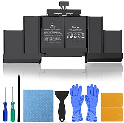 MacBook Pro A1398 Akku Ersatz Laptop Akku für MacBook Pro 15 Zoll Retina A1398 (Ende 2013, Mitte 2014, Anfang 2015) 8440 mAh, passend für A1494 A1618, EMC 2745 2881 2909 2910