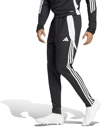 adidas Tiro 24 Herren-Trainingshose, Schwarz/Weiß, Medium