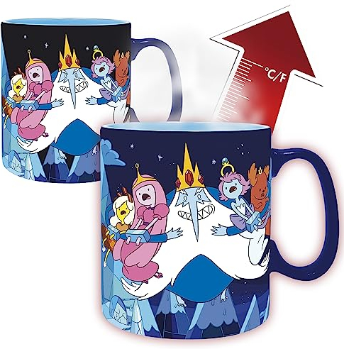 ABYSTYLE - ADVENTURE TIME Tazza Heat Change, 460 ml, il re dei ghiaccii