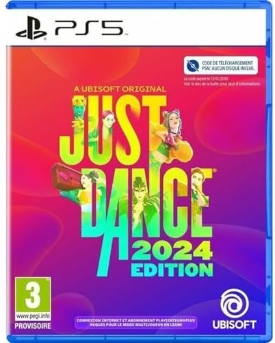 Just Dance Edici�n 2024: juego de PS5 (c�digo en la caja)