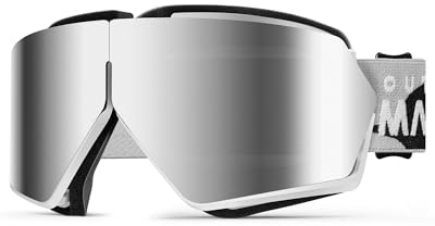 OutdoorMaster Seagull Dirt Bike Goggles, Motorradbrille, faltbare ATV-Brille für Männer Frauen Jugend, Anti-Beschlag, 100% UV-Schutz