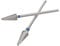 Sonew 2pcs Tapered Cone Nail Drill Bit, Electric File for Tungsten Cuticle Removal Manicure Tool with Electric Nail Drill, Tungsten Nail Grinding Heads for Shaping and Removal