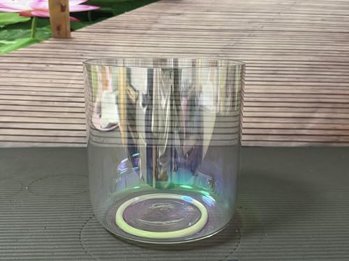 Cosmic Clear Sound Bowl G Note Throat Chakra Quartz Crystal Singing Bowl 6
