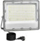 MEEKBOS Projecteur Exterieur LED 150W, Ultra Lumineux Projecteur LED Extérieur Avec Prise Schuko, IP66 Étanche,6500K Blanc Froide, 15,000 LM,220-240V AC 50Hz