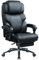 KCREAM Bürostuhl Chefsessel 210 kg,Bürostühle Ergonomisch Schreibtischstuhl Bürodrehstuhl mit Fußstütze, PU Leder Bürosessel mit Extra Breites Kissen,Gaming Office Chair