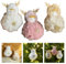 Entzückender Weihnachtsengel Puppe Anhänger, Plüsch Cartoon Ornament für Bäume und festliche Räume (Rosa)