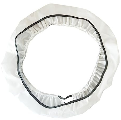 GAROZATION Kamerabeleuchtungsreflektor Ringlicht Diffusor aus Nylon Weiß mit Geringem Lichtverlust und Schattenelimination für Fotografie und Studioaufnahmen
