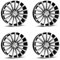 4x Borbet Felgen BLX 8.5x18 ET20 5x120 black polished matt kompatibel mit BMW 3er 5er 6er 7er X1 X3 X4 Z4