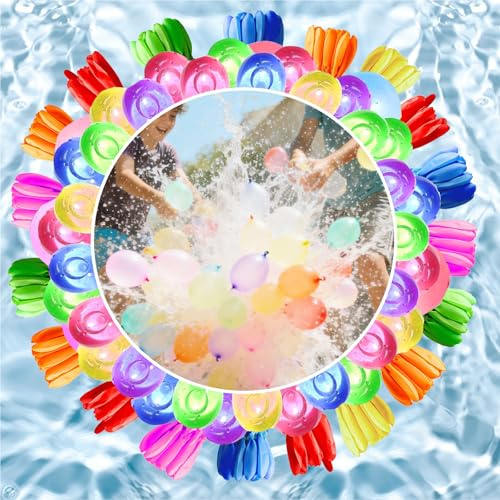 432 Pack Water Balloons for Kids Easy Fill, Quick-Fill Self-Sealing water Bombs, Ballons Water Toys for Kids Adult Summer Outdoor Garden Pool Party water Fight Game