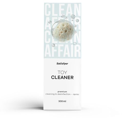 Satisfyer Toy & Intimcleaner 300 ml | Materialschonend & sicher | Sex Toys | Effektive Reinigung für Sexspielzeug | Glas & Kunststoff geeignet | Für hygienische Toy-Pflege | Sex Spielzeug für Paare