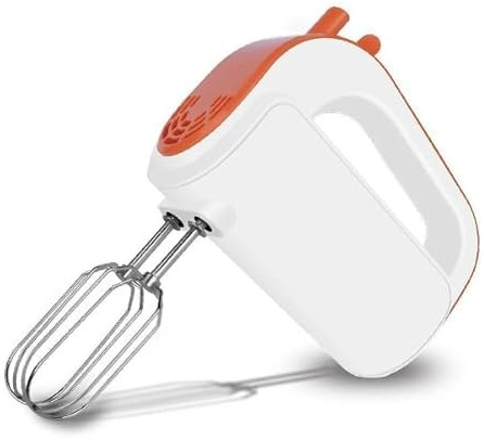 Sbattitore Elettrico Impastatore con 5 Velocità, Turbo 170W, Doppio Set di Fruste per Cucina, Mixer da Cucina Professionale