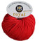 Lana royal, 50g, pura lana merino di Biella (Rosso 14)
