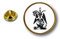 pin Button pins anstecker Anstecknade Motorrad Biker Baphomet templerittern