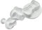 JIACUO 3 pièces/Ensemble en Plastique 3D Mini Bowknot Forme Bricolage Fondant Plongeur emporte-pièce Cookie Tampon Moule Noeud Papillon Biscuit Cupcake Topper Moule Cuisson décoration Outils