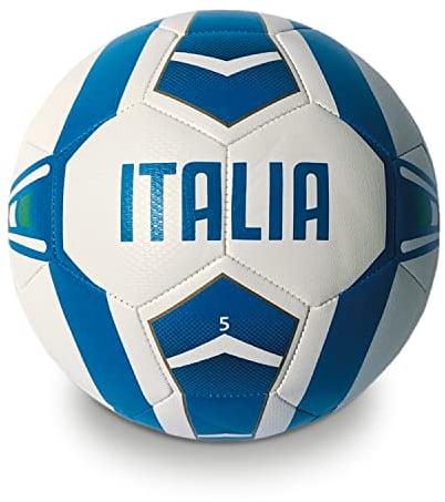 Mondo Sport - Pallone da Calcio Cucito ITALIA TPU - Misura 5 - 400 grammi - 23018