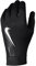 Nike Unisex Soccer Gloves Academy Therma-Fit, Black/Black/White, DQ6071-010, S