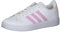 Adidas Damen Grand Court 2.0 Sneaker, FTWR White/Bliss Lilac/Bliss orange, 38 EU