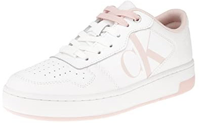 Calvin Klein YW0YW00692 – Baskets pour femme – 0K6 Blanc/rose/bleu, 0K6 White Pink Blush, 41 EU
