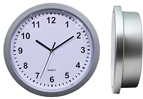 Gadgetking Geheime Wanduhr für Zuhause, Wertgegenstände, Geldbox, Schmuck, Gold, Geschenk, Aufbewahrungsfach, Pillenfeuerzeug, Behälter, Tasche, Festival, versteckter Magnetverschluss