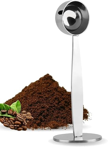 ZPSHYD Misurino Pressa Caffe, Versatile Pressino per Caffè Espresso 2 in 1 Acciaio Inossidabile e, Grani 14.5cm/5.7inch