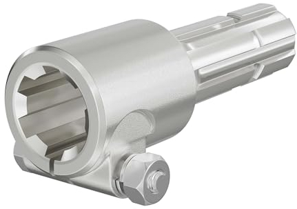 WilTec Toma de Fuerza, PTO 175 mm Casquillo Eje Estriado 1 3/4 6 Eje de Salida 1 3/8 6 Tractor