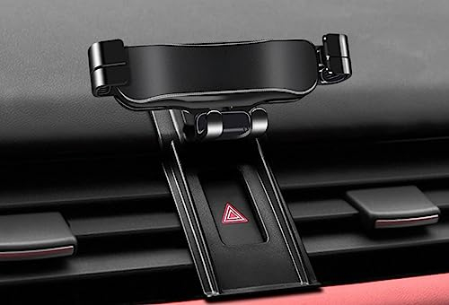 Auto Handyhalterung für Land Rover Range Rover Sport 2018-2022, 360° Drehbar Handy KFZ Halterungen, Stabiler und langlebiger Anti-Rutsch-Handyhalter fürs Auto, Auto Zubehör,A Black