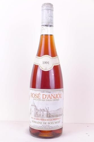 rosé d'anjou domaine de bois mozé rosé moelleux 1991 - loire - anjou