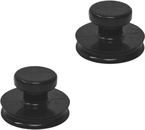 BESTonZON 2 Pièces Bol de bodhisattva accessoires bol chantant poignée d'aspiration ventouse décor manche pour bol chantant élévateur de bol en caoutchouc succion ascenseur Tibet