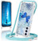 Funda para Samsung Galaxy S24 FE con Cuerda, Liquida Fundas para Samsung S24 FE con Colgante Ajustable Collar Carcasa Transparente Silicona TPU Antigolpes Protector Case Brillante S24 FE Samsung Funda