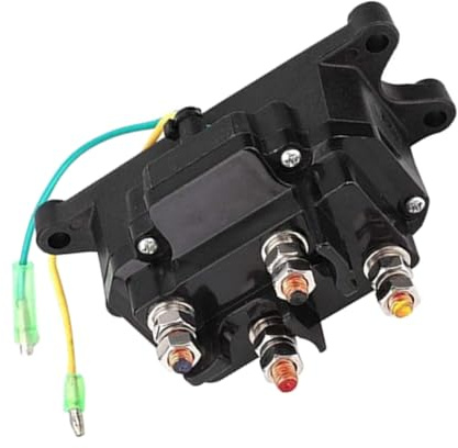 BUGUUYO Windenrelais Ersatzteile Für Winden Magnetrelais Des Windenschützes Winden-bergungsset Ersatzteile Für -winden Atv-winde Handwinde Mit Seil Windenmagnetrelais Plastik