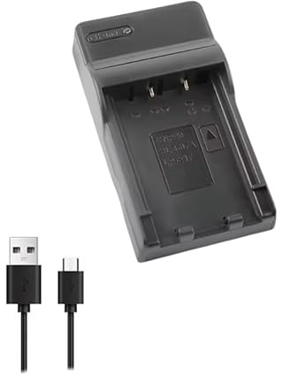 USB Ladekabel NP20 Akku kompatibel mit Casio Exilim EX-M1, EX-M2, EX-M20, EX-S100, EX-S3, EX-S500, EX-S600, EX-S770, EX-S880, Exilim Zoom EX-Z12, EX-Z15, EX-Z18, EX-Z3