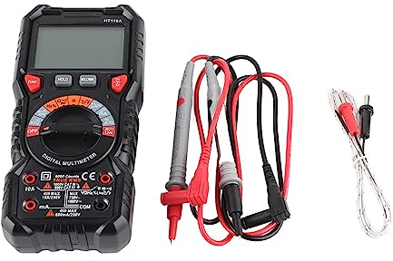 HT118A Digitalmultimeter 6000 Count True RMS Auto Ranging Multimeter Spannungsprüfer mit Gummimantel für Elektriker, Ingenieure, Techniker, industrielle Verwendung,
