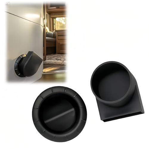 Kashyke Luftausströmer Wohnmobil Aufsatz passend für Truma Heizung, 90° Luftstrom Umlenker, ABS, 55mm Durchmesser, Werkzeuglose Montage, Wohnmobil Zubehör, 3D-Gedruckt (1pc)
