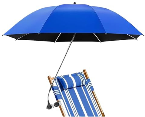 Beach Umbrellas for Sand 360 Adjustable Heavy Duty Windproof | Beach Umbrellas for Sand Portable for Garden Yard Travel Camping Fishing Park Summer Chair Wheelchair