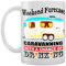 DottsMusic Weekend Forecast, CARAVANING with A Chance of Drinking - Tea/Coffee Mug/Cup
