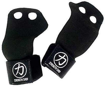 Strength Shop - Gymnastic Grips - Kunstleder Gymnastik Griffe - Handschutz für Calisthenics Pull Ups Krafttraining Turnen