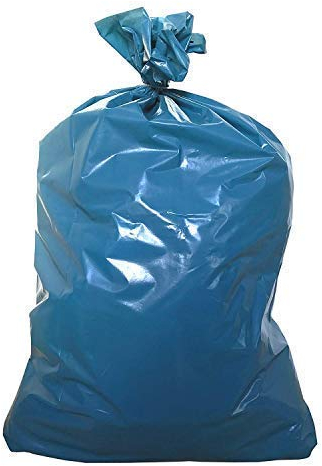 CP RETAIL 25 x Extra Large Heavy Duty Colour Coded Bin Waste Rubbish Bags 120 L Capacity 660 x 1100 mm Black Green Blue Red Clear