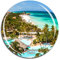 Weekino Varadero Beach Kuba Karibik Kühlschrankmagnet 3D Kristallglas Touristische Stadtreise City Souvenir Collection Geschenk Starker Kühlschrank Aufkleber