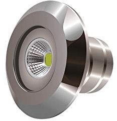 Foco LED de 10W Blanco 6000K para Piscinas de Fibra, Lamina Armada o Liner