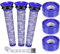 Artraise Filtre pour Dyson V8, 3 Pré-filtres et 3 Post-filtres pour Dyson V8 V7 Absolute Animal Motorhead Aspirateur, Remplace les Pièces # 965661-01 et 967478-01