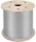 VEVOR Cable de Alambre Acero Inoxidable 150 m Cuerda de Alambre de Acero T316, Cable de Acero de 1/8, Resistente a la Corrosión y Rotura para Maquinaria y Medicinas (150m/1x19)