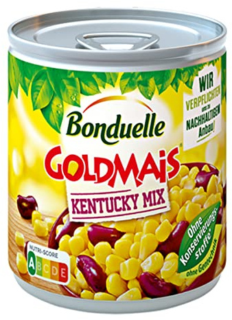 Bonduelle Goldmais Kentucky Mix mit feinen Kidneybohnen 170g