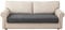 Eismodra Sofa Überzug,Sofabezug 3 Sitzer,Anti-Rutsch-Couch Überzug für L Form Sofaschoner Chaiselongue Ecksofa 2 Sitzer Schonbezüge Wohnzimmer Sessel Hunde Haustiere,Dunkelgrau,110x240cm(nur 1 Stück)