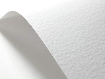 Netuno 20x Strukturkarton Weiß Hammer DIN A5 14,8 x 21 cm 246g Elfenbeinkarton White Prägekarton A5 Bastelpapier Struktur Hammerschlag-Prägung bedruckbar für Einladungs-Karten Visitenkarten Diplome
