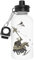 Elden Ring Caballo Caballero Reutilizable Blanco Aluminio Botella de Agua Reusable White Aluminium Water Bottle
